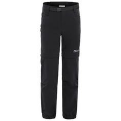 Jack Wolfskin ACTIVE ZIP OFF PANTS K Funktionshose Kinder black