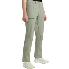 Rückansicht von Jack Wolfskin PRELIGHT STRIDE PANTS W Funktionshose Damen mint leaf