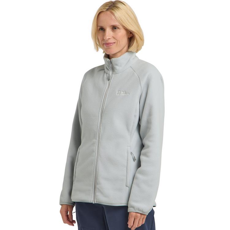 Jack Wolfskin Jack Wolfskin MOONRISE FZ W Fleecejacke Damen - cool grey - 0 | SportScheck