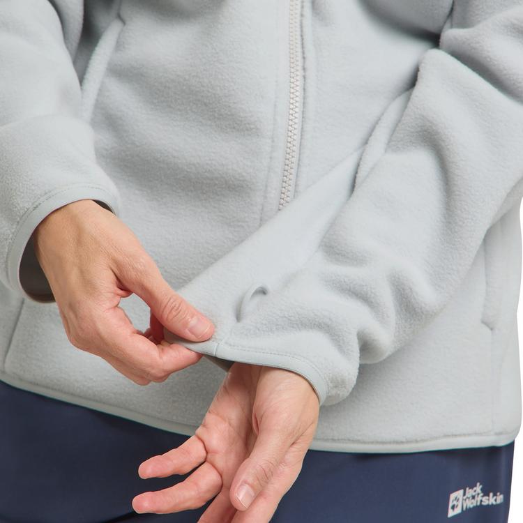Jack Wolfskin Jack Wolfskin MOONRISE FZ W Fleecejacke Damen - cool grey - 3 | SportScheck