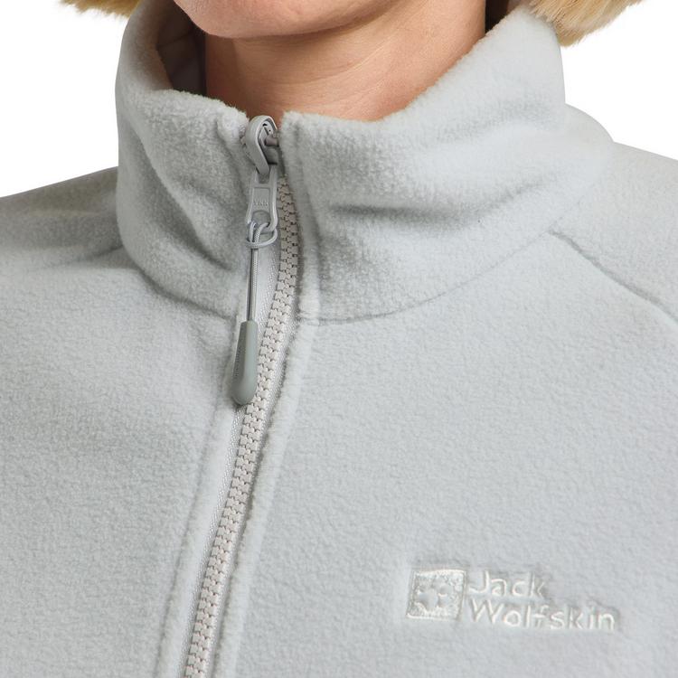Jack Wolfskin Jack Wolfskin MOONRISE FZ W Fleecejacke Damen - cool grey - 4 | SportScheck