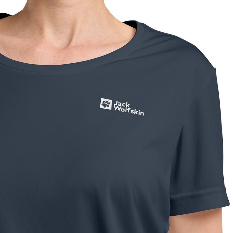 Jack Wolfskin Jack Wolfskin TECH T W Funktionsshirt Damen - midnight sky - 2 | SportScheck