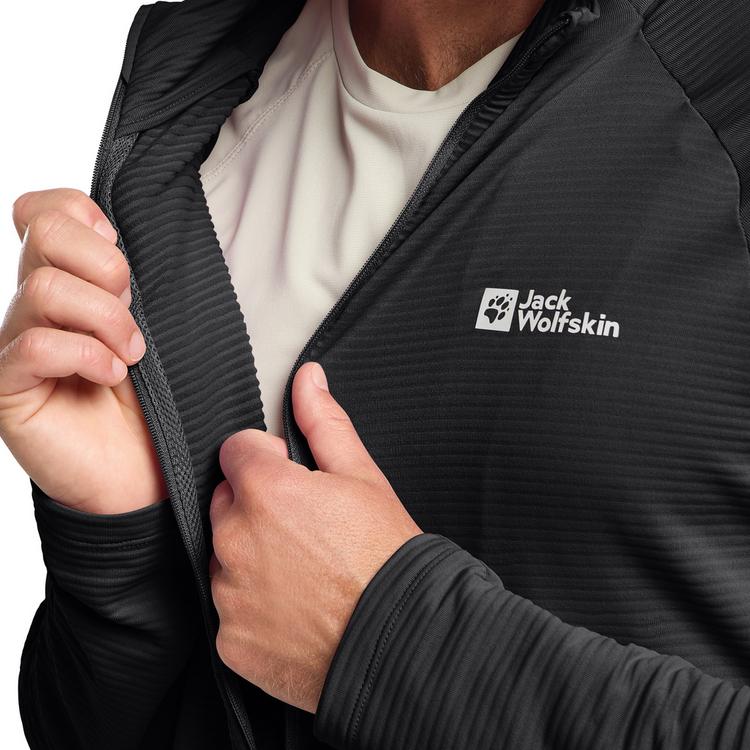 Jack Wolfskin Jack Wolfskin PRELIGHT FZ M Fleecejacke Herren - black - 2 | SportScheck