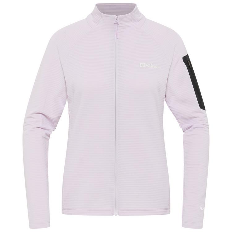 Jack Wolfskin Jack Wolfskin PRELIGHT FZ W Fleecejacke Damen - pale lavendar - 0 | SportScheck