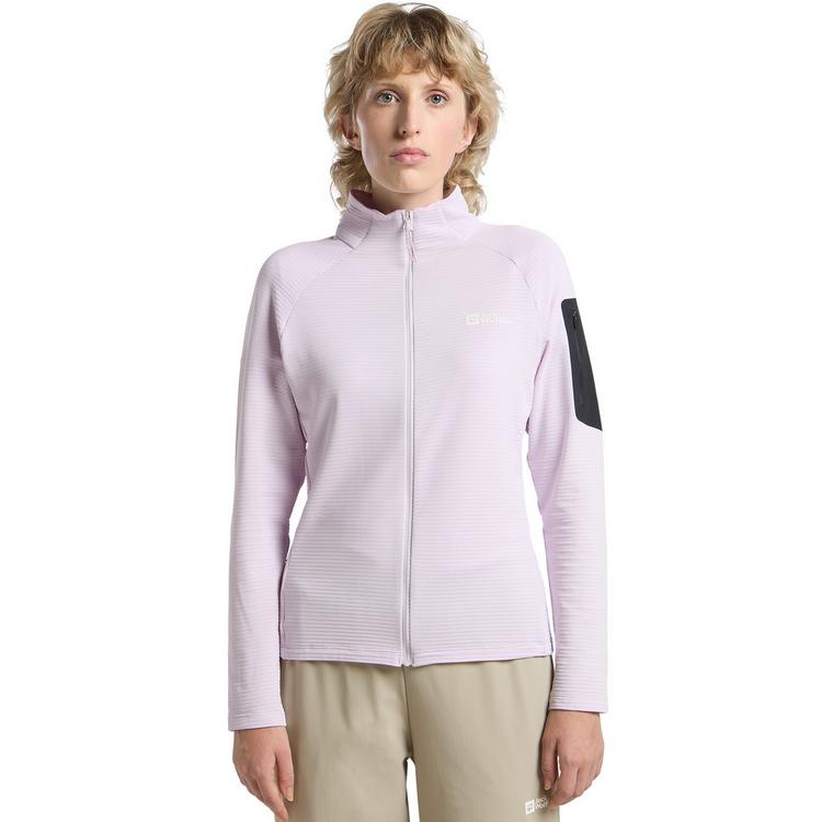 Jack Wolfskin Jack Wolfskin PRELIGHT FZ W Fleecejacke Damen - pale lavendar - 0 | SportScheck