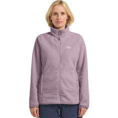 Rückansicht von Jack Wolfskin MOONRISE FZ W Fleecejacke Damen wild blossom
