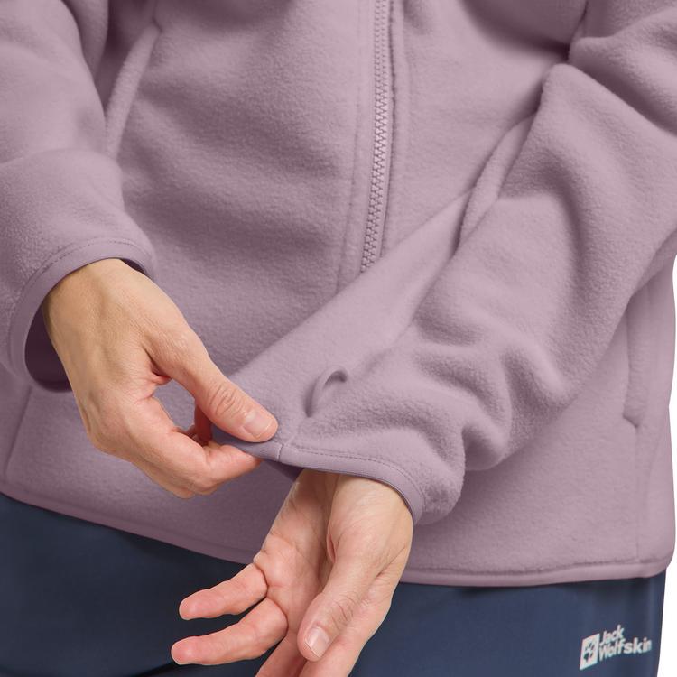 Jack Wolfskin Jack Wolfskin MOONRISE FZ W Fleecejacke Damen - wild blossom - 3 | SportScheck