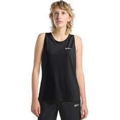 Rückansicht von Jack Wolfskin PRELIGHT STRIDE TANK W Tanktop Damen black