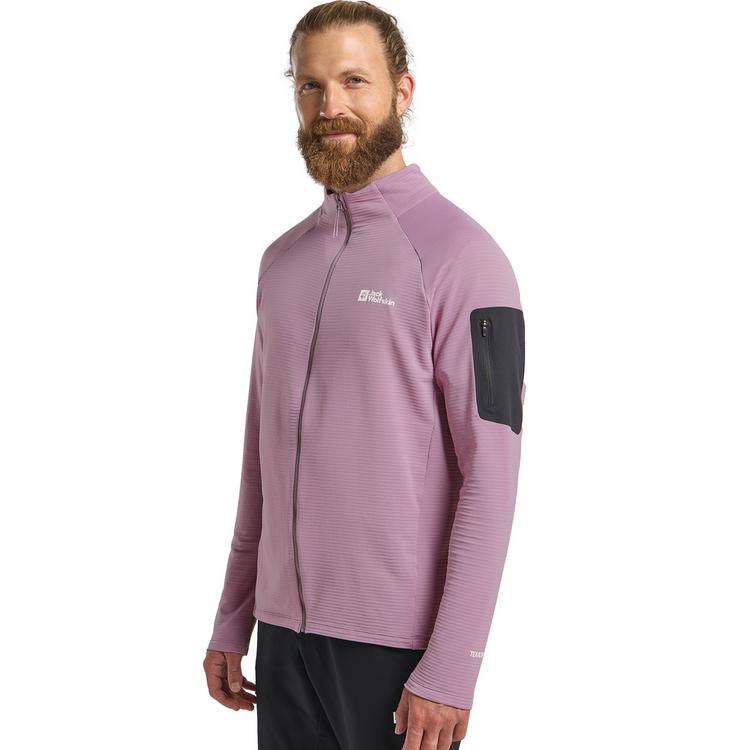 Jack Wolfskin Jack Wolfskin PRELIGHT FZ M Fleecejacke Herren - wild blossom - 0 | SportScheck