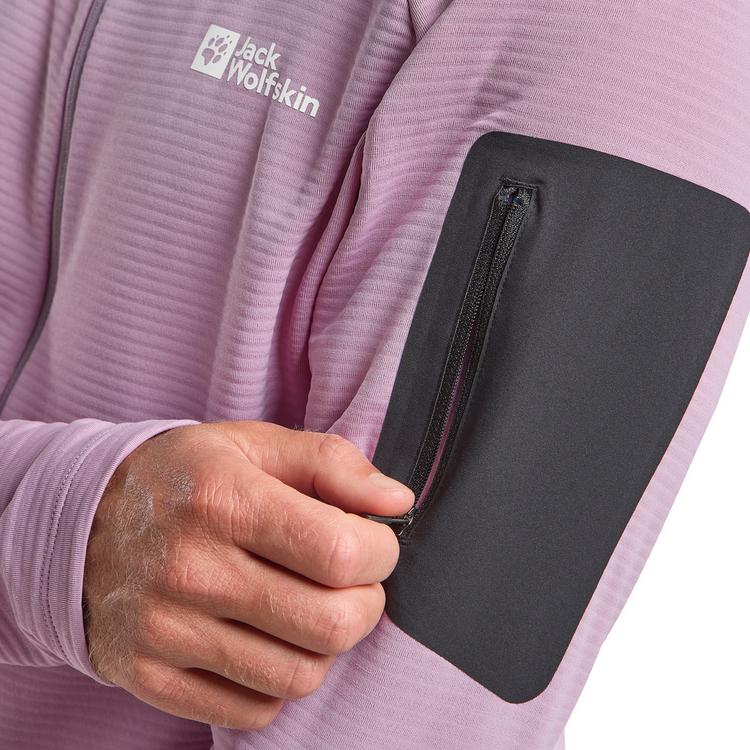 Jack Wolfskin Jack Wolfskin PRELIGHT FZ M Fleecejacke Herren - wild blossom - 3 | SportScheck