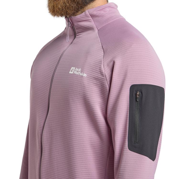 Jack Wolfskin Jack Wolfskin PRELIGHT FZ M Fleecejacke Herren - wild blossom - 4 | SportScheck