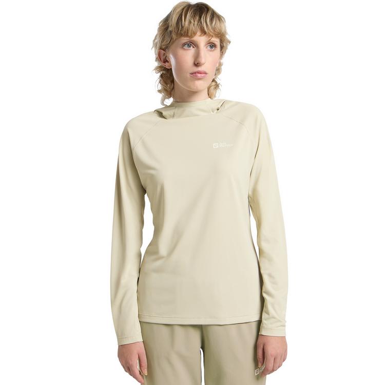 Jack Wolfskin Jack Wolfskin PRELIGHT SWIFT HOODY W Funktionsshirt Damen - seal - 0 | SportScheck