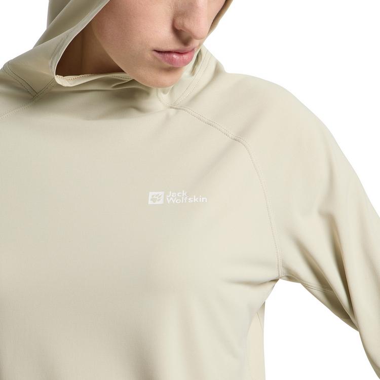 Jack Wolfskin Jack Wolfskin PRELIGHT SWIFT HOODY W Funktionsshirt Damen - seal - 3 | SportScheck