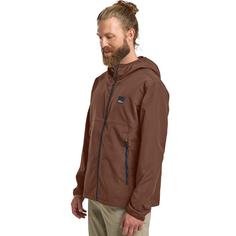 Rückansicht von Jack Wolfskin TERRACADE JKT M Funktionsjacke Herren dark rust