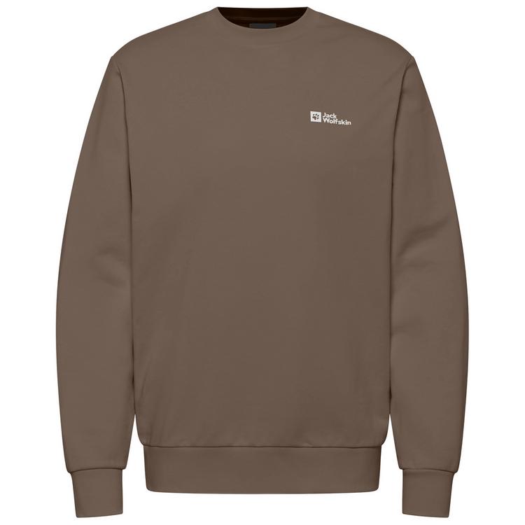 Jack Wolfskin Jack Wolfskin ESSENTIAL CREWNECK M Sweatshirt Herren - cold coffee - 0 | SportScheck