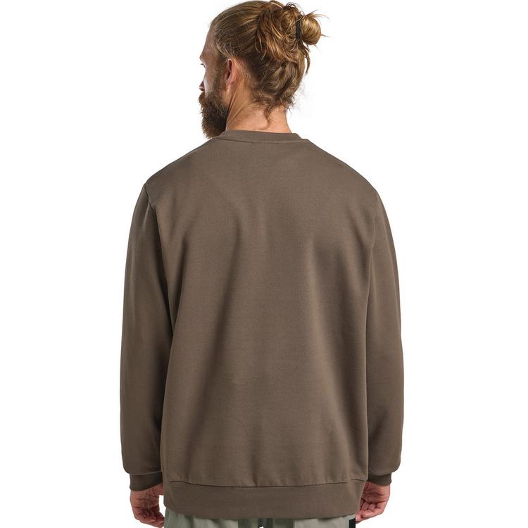 Jack Wolfskin Jack Wolfskin ESSENTIAL CREWNECK M Sweatshirt Herren - cold coffee - 1 | SportScheck