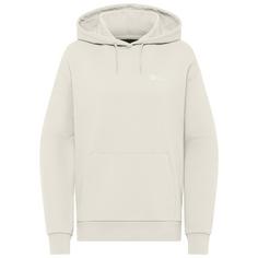 Jack Wolfskin ESSENTIAL HOODIE W Funktionsshirt Damen cotton white