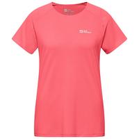 Jack Wolfskin PRELIGHT STRIDE T W Funktionsshirt Damen - sunset coral
