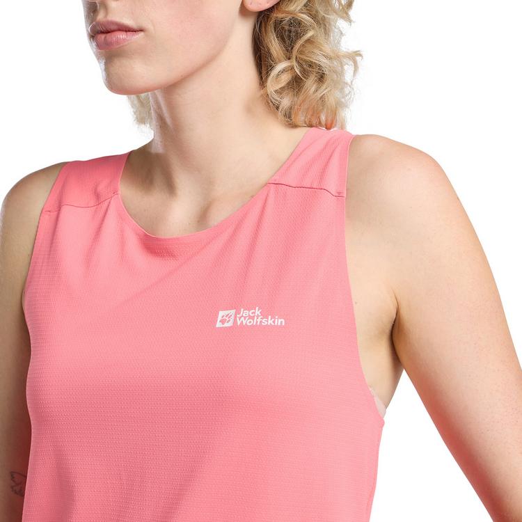 Jack Wolfskin Jack Wolfskin PRELIGHT STRIDE TANK W Tanktop Damen - sunset coral - 2 | SportScheck