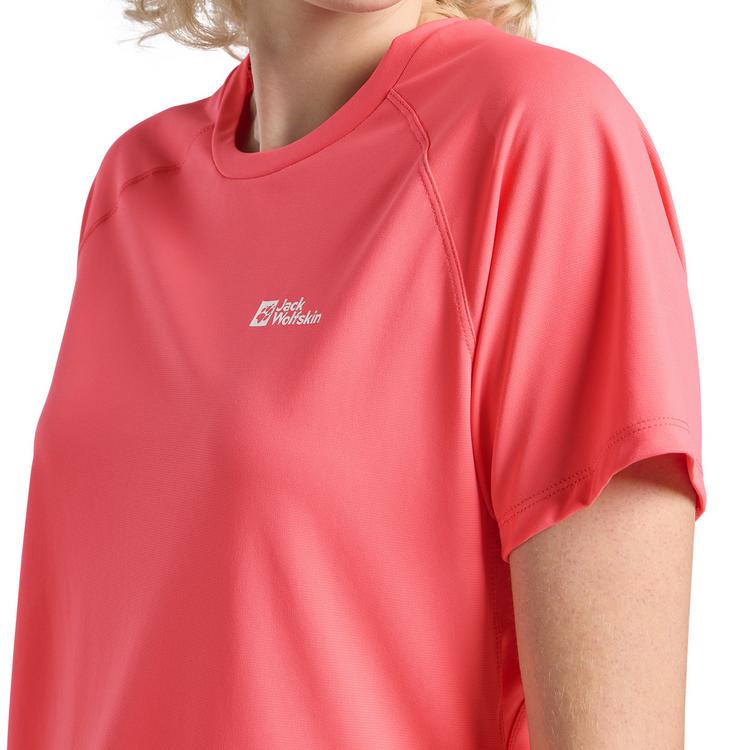 Jack Wolfskin Jack Wolfskin PRELIGHT SWIFT T W Funktionsshirt Damen - sunset coral - 2 | SportScheck