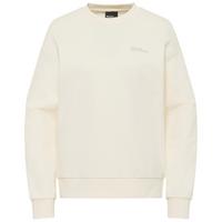 Jack Wolfskin ESSENTIAL CREWNECK W Sweatshirt Damen - cotton white