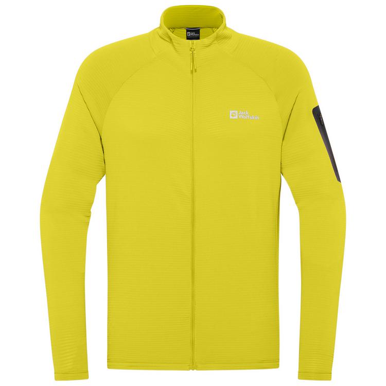 Jack Wolfskin Jack Wolfskin PRELIGHT FZ M Fleecejacke Herren - chartreuse - 0 | SportScheck