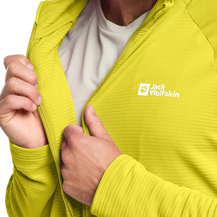 Jack Wolfskin Jack Wolfskin PRELIGHT FZ M Fleecejacke Herren - chartreuse - 2 | SportScheck