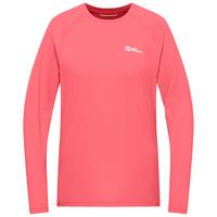 Jack Wolfskin PRELIGHT SWIFT LS W Funktionsshirt Damen - sunset coral