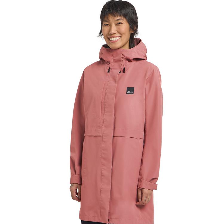 Jack Wolfskin Jack Wolfskin TERRAVIEW 2L&nbsp; COAT&nbsp;W Funktionsmantel Damen - mineral red - 0 | SportScheck