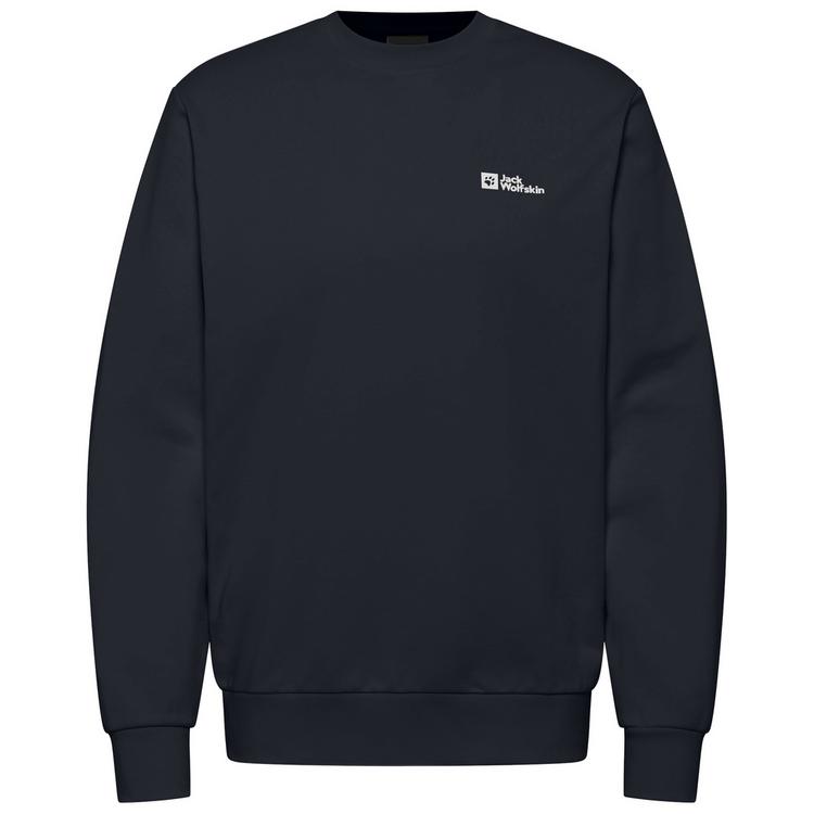 Jack Wolfskin Jack Wolfskin ESSENTIAL CREWNECK M Sweatshirt Herren - dark navy - 0 | SportScheck