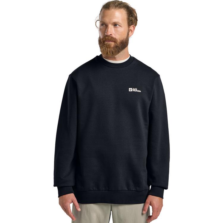 Jack Wolfskin Jack Wolfskin ESSENTIAL CREWNECK M Sweatshirt Herren - dark navy - 0 | SportScheck