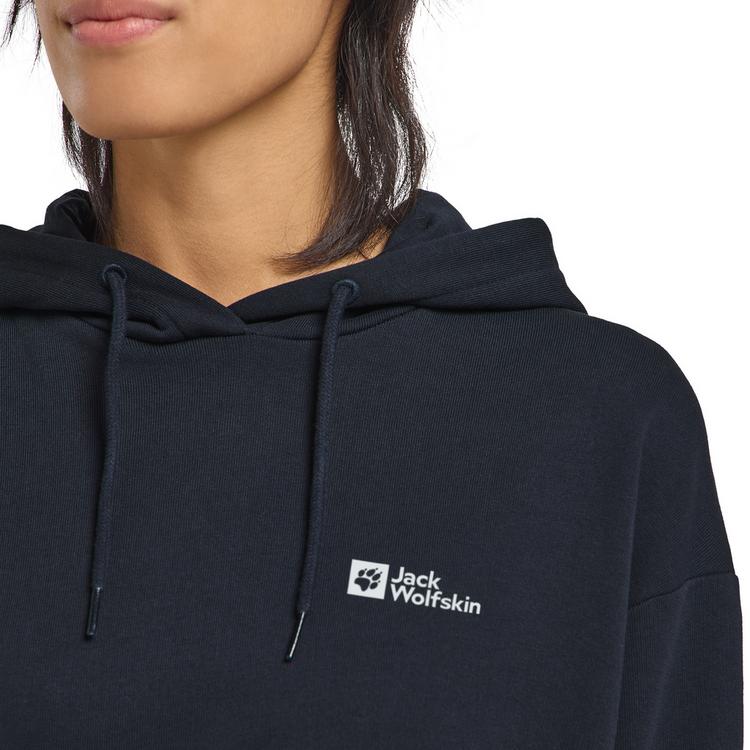 Jack Wolfskin Jack Wolfskin ESSENTIAL HOODIE W Funktionsshirt Damen - dark navy - 3 | SportScheck
