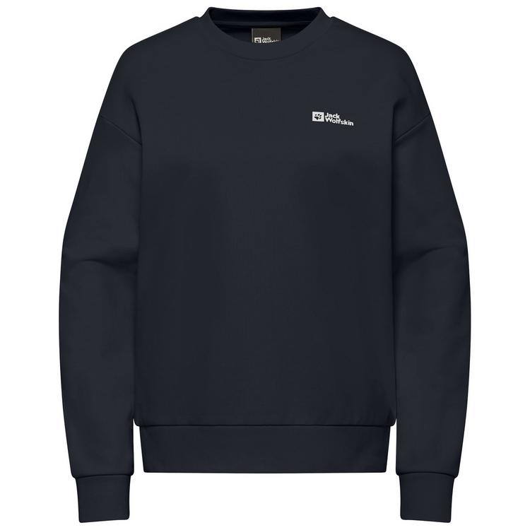 Jack Wolfskin Jack Wolfskin ESSENTIAL CREWNECK W Sweatshirt Damen - dark navy - 0 | SportScheck