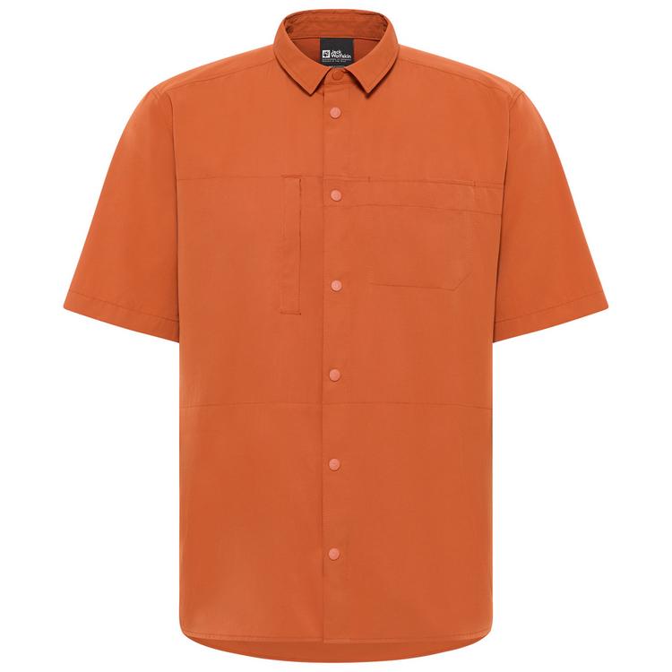 Jack Wolfskin Jack Wolfskin SIERRA CANYON SS SHIRT M Funktionsshirt Herren - burnt orange - 0 | SportScheck