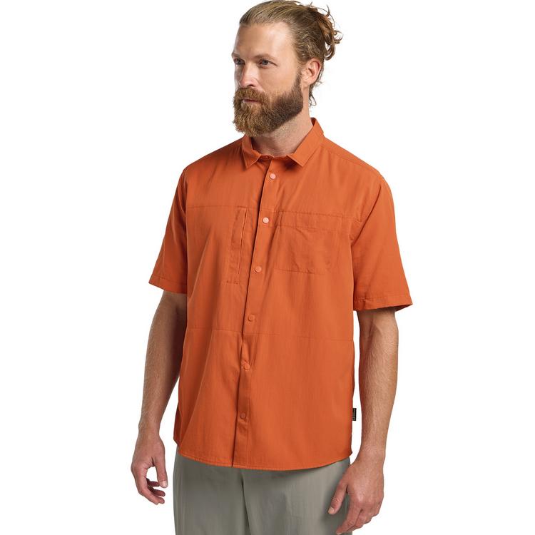Jack Wolfskin Jack Wolfskin SIERRA CANYON SS SHIRT M Funktionsshirt Herren - burnt orange - 0 | SportScheck