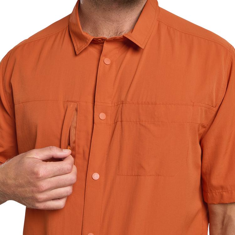 Jack Wolfskin Jack Wolfskin SIERRA CANYON SS SHIRT M Funktionsshirt Herren - burnt orange - 2 | SportScheck