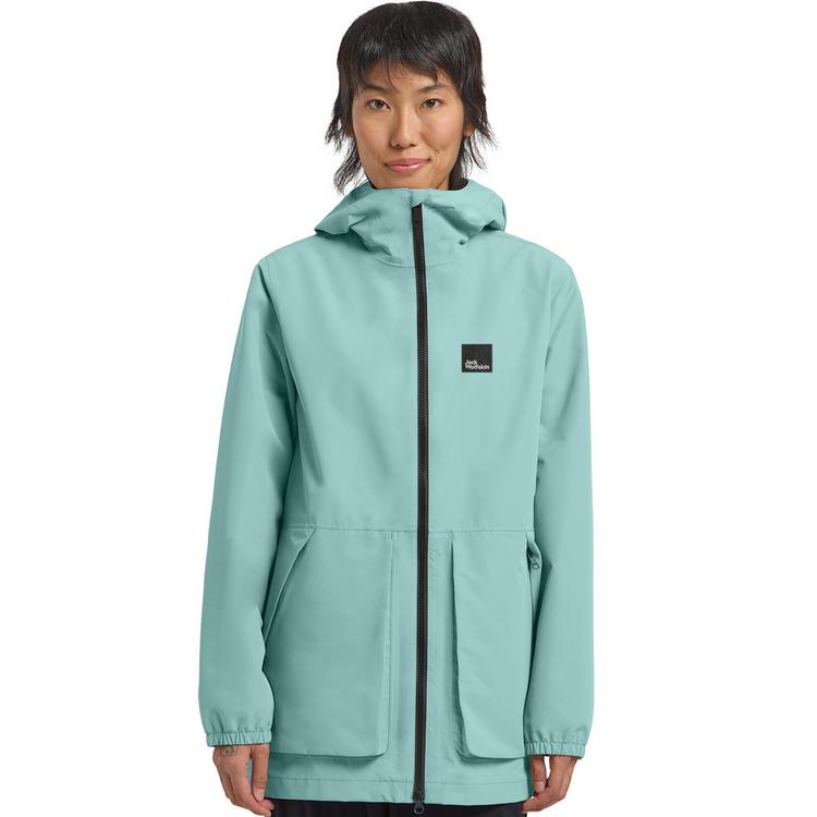 Jack Wolfskin Jack Wolfskin TERRAVIEW 2L  PARKA W Parka Damen - soft jade - 0 | SportScheck