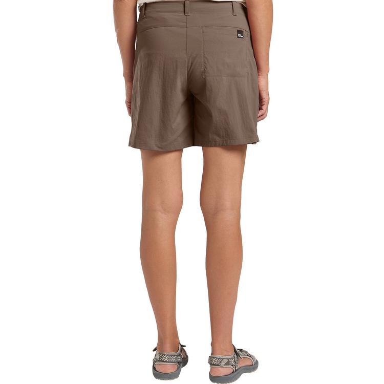Jack Wolfskin Jack Wolfskin DESERT SHORTS W Shorts Damen - cold coffee - 1 | SportScheck