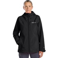 Rückansicht von Jack Wolfskin TEMPEST 2L JKT W Funktionsjacke Damen black