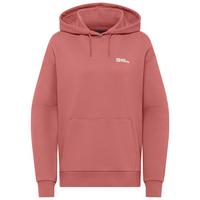 Jack Wolfskin ESSENTIAL HOODIE W Funktionsshirt Damen - mineral red