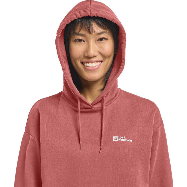 Jack Wolfskin Jack Wolfskin ESSENTIAL HOODIE W Funktionsshirt Damen - mineral red - 2 | SportScheck