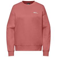 Jack Wolfskin ESSENTIAL CREWNECK W Sweatshirt Damen - mineral red