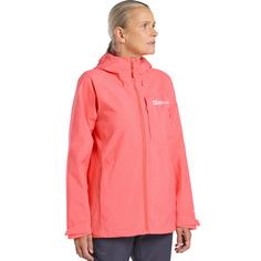 Rückansicht von Jack Wolfskin TEMPEST 2L JKT W Funktionsjacke Damen sunset coral