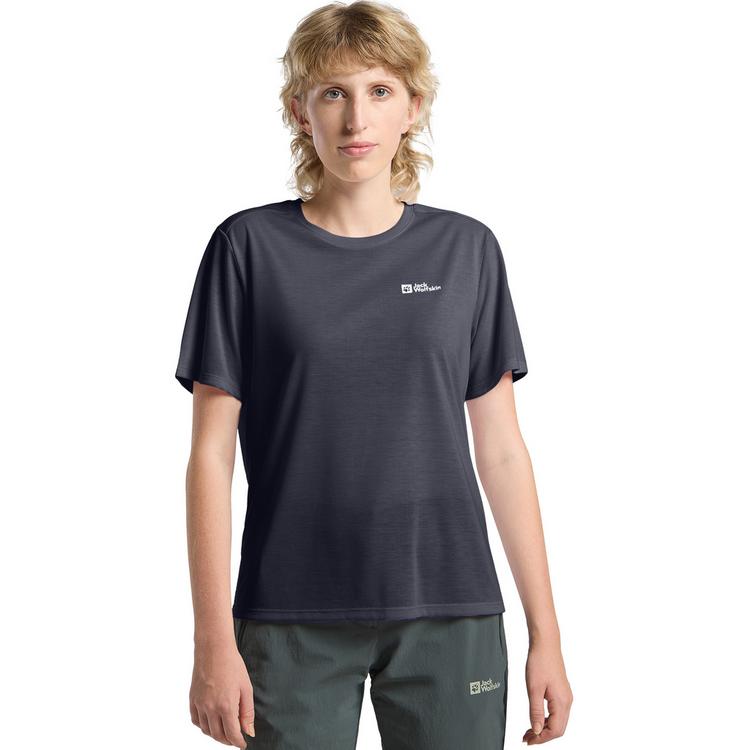 Jack Wolfskin Jack Wolfskin VONNAN SS T W Funktionsshirt Damen - graphite - 0 | SportScheck