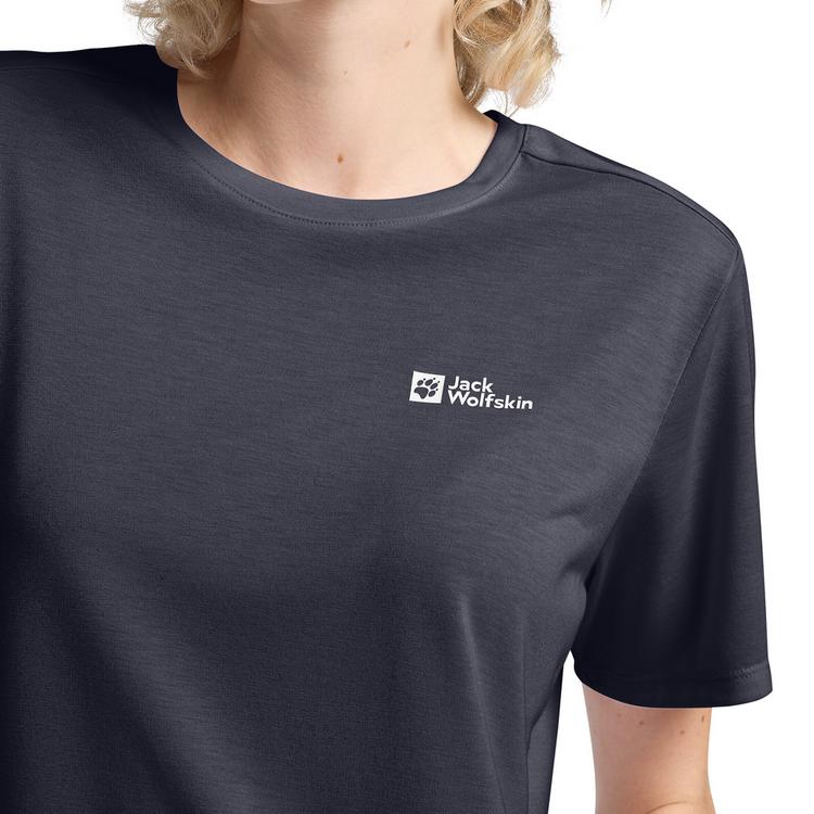 Jack Wolfskin Jack Wolfskin VONNAN SS T W Funktionsshirt Damen - graphite - 2 | SportScheck