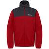 Jack Wolfskin FELDBERG HOODY M Softshelljacke Herren - adrenaline red
