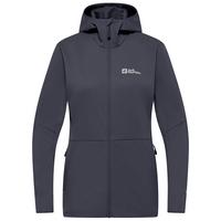 Jack Wolfskin FELDBERG HOODY W Softshelljacke Damen - graphite