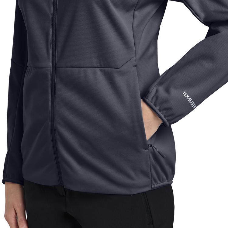 Jack Wolfskin Jack Wolfskin FELDBERG HOODY W Softshelljacke Damen - graphite - 3 | SportScheck