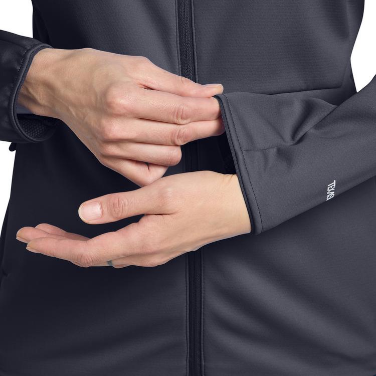 Jack Wolfskin Jack Wolfskin FELDBERG HOODY W Softshelljacke Damen - graphite - 4 | SportScheck