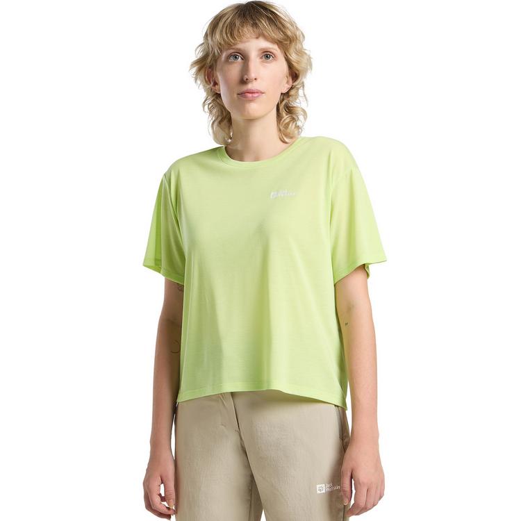 Jack Wolfskin Jack Wolfskin VONNAN CROP T W Funktionsshirt Damen - cool matcha - 0 | SportScheck